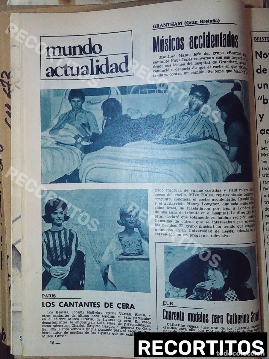 M&uacute;sica de colecci&oacute;n: SHEILA 1965 CATHERINE SPAAK MANFRED MANN BEARDED POP