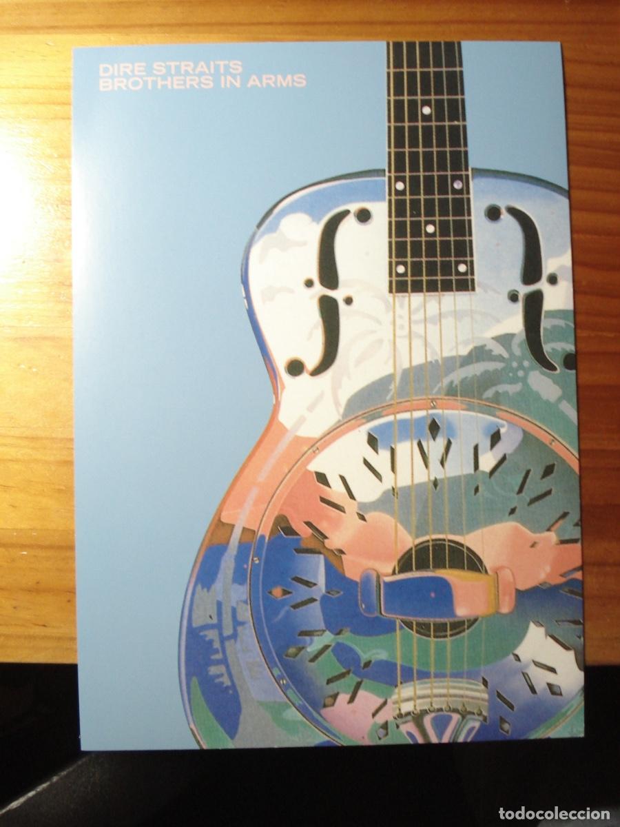 M&uacute;sica de colecci&oacute;n: Dire Straits Brothers in Arms cartulina portada