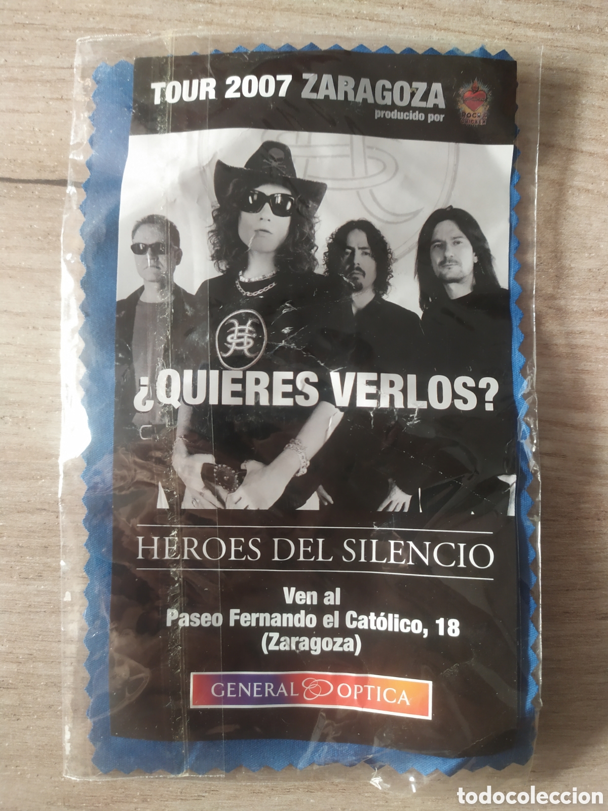M&uacute;sica de colecci&oacute;n: H&eacute;roes del Silencio Tour 2007 promo general optica