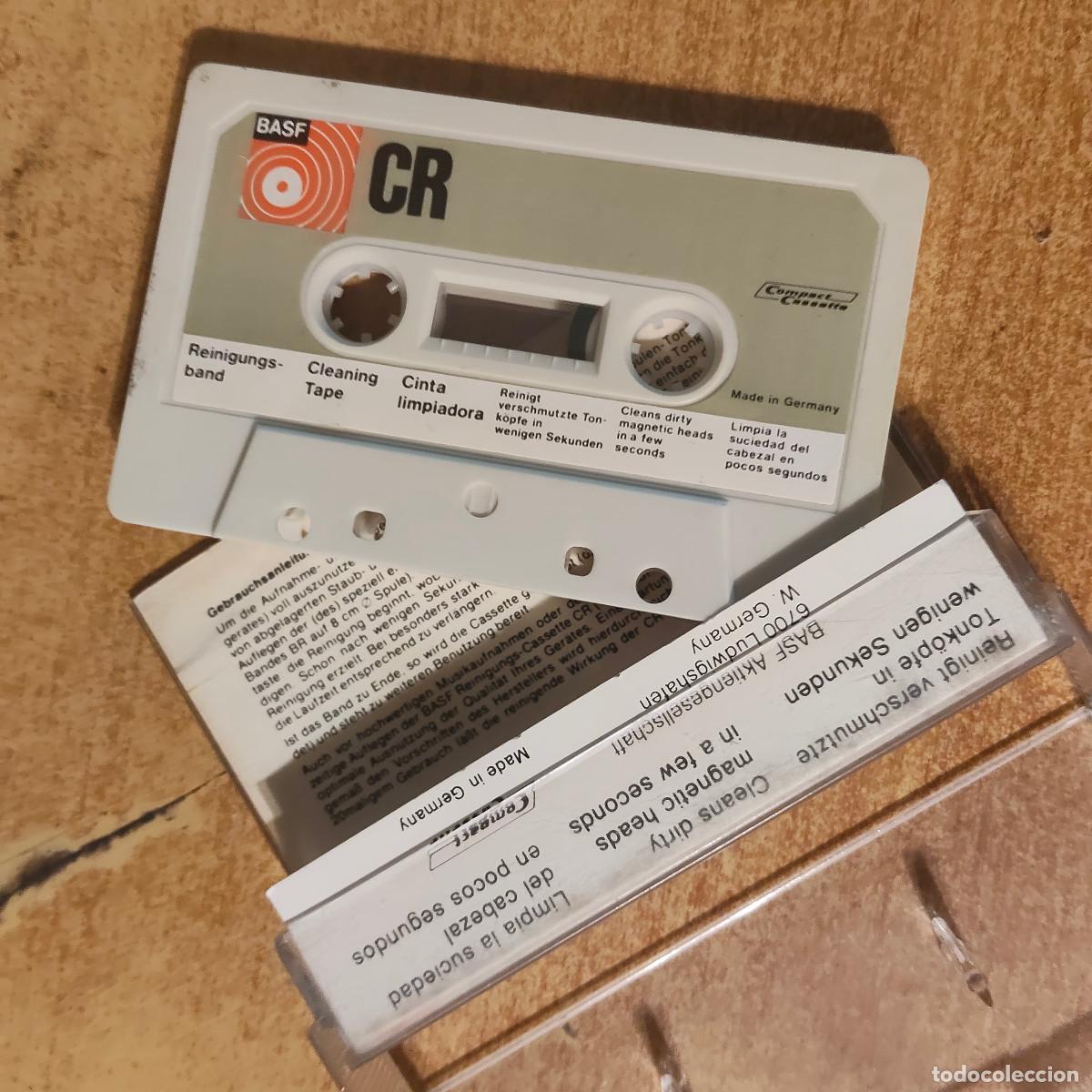 M&uacute;sica de colecci&oacute;n: Cinta de limpieza BASF CR Audiocasete