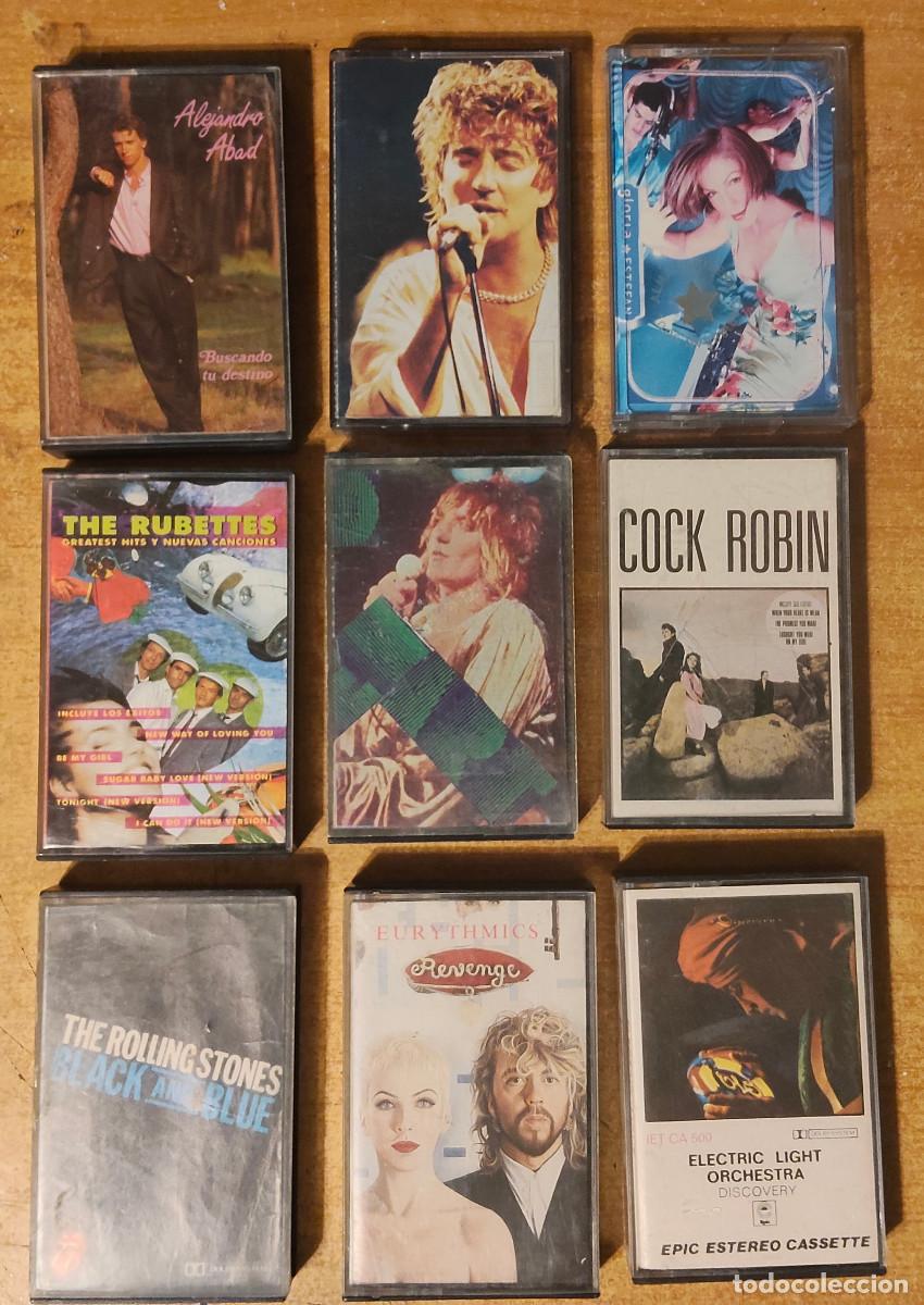 M&uacute;sica de colecci&oacute;n: Lote 9 Casetes - cassette - M&uacute;sica Pop Rock Internacional - ver foto
