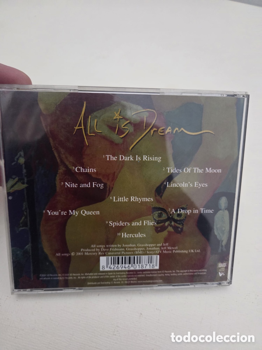 M&uacute;sica de colecci&oacute;n: CD Mercury Rev - All Is Dream (Edici&oacute;n Original 2001)⁠