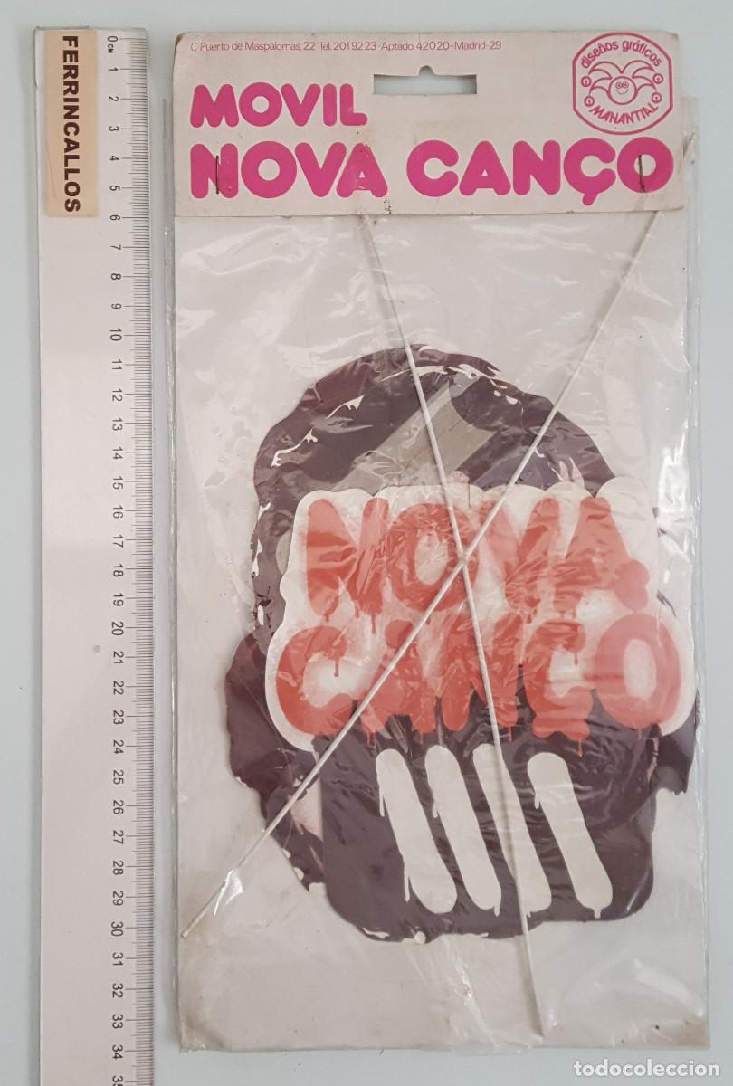 M&uacute;sica de colecci&oacute;n: M&Oacute;VIL DECORATIVO &rdquo;NOVA CAN&Ccedil;&Oacute;&rdquo; (A&Ntilde;OS 70) - PRECINTADO / EN SU BOLSA ORIGINAL - DISE&Ntilde;OS MANANTIAL