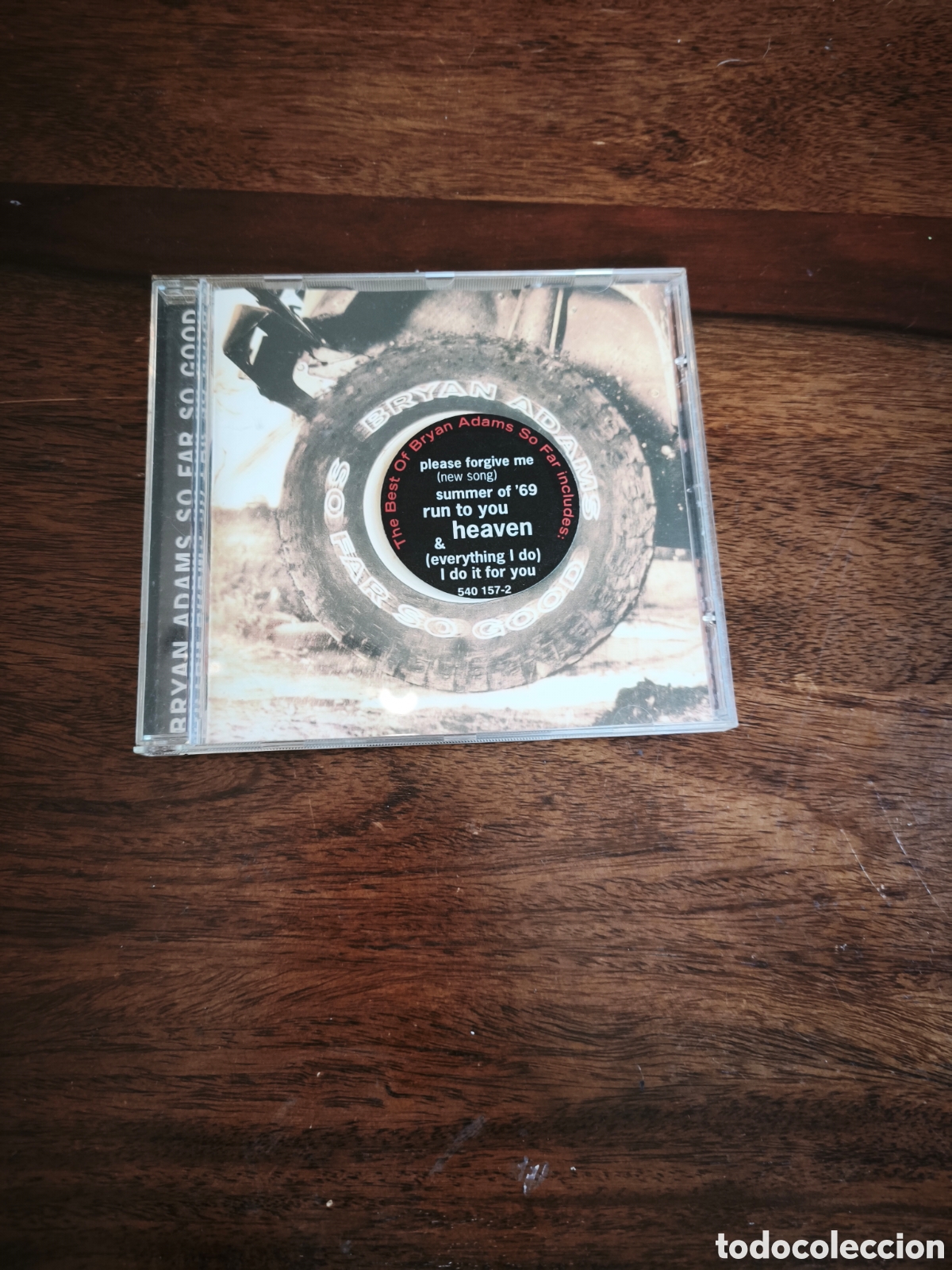 M&uacute;sica de colecci&oacute;n: CD Bryan Adams - So Far So Good