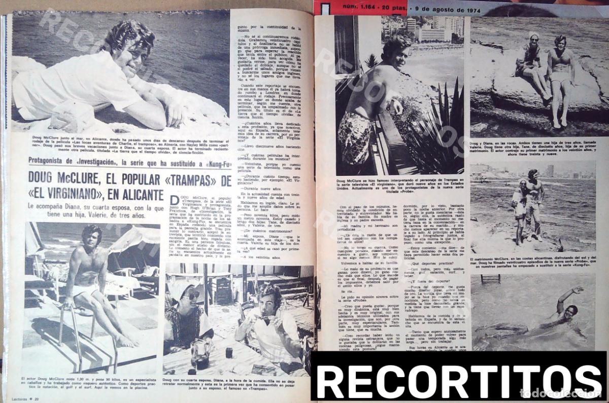 M&uacute;sica de colecci&oacute;n: doug mcclure el trampas recorte vintage