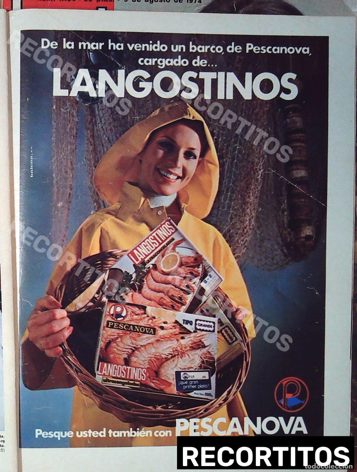 M&uacute;sica de colecci&oacute;n: langostinos pescanova anuncio vintage 73