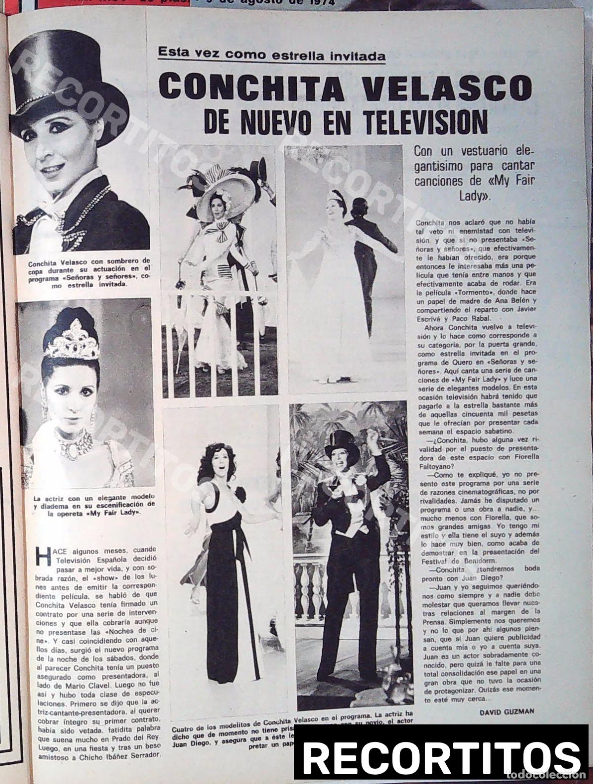 M&uacute;sica de colecci&oacute;n: CV conchita velasco CONCHA