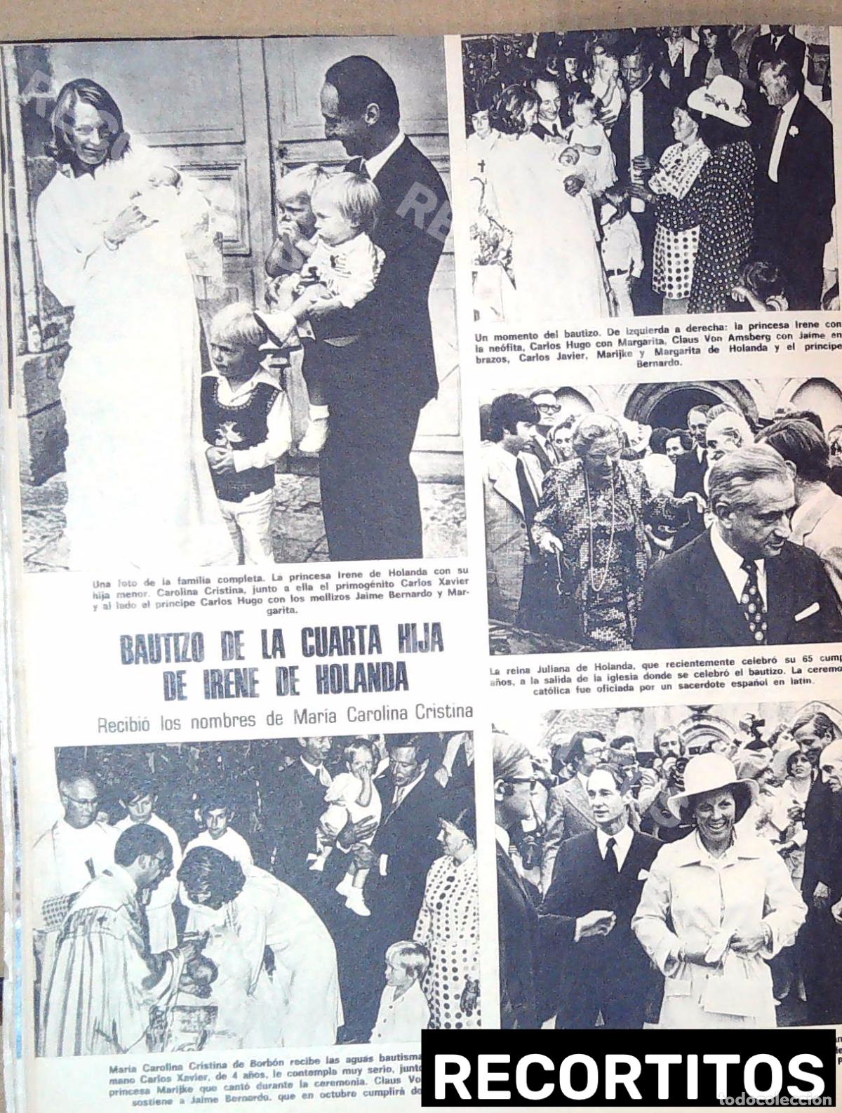 M&uacute;sica de colecci&oacute;n: IRENE DE HOLANDA CARLOS HUGO DE BORBON