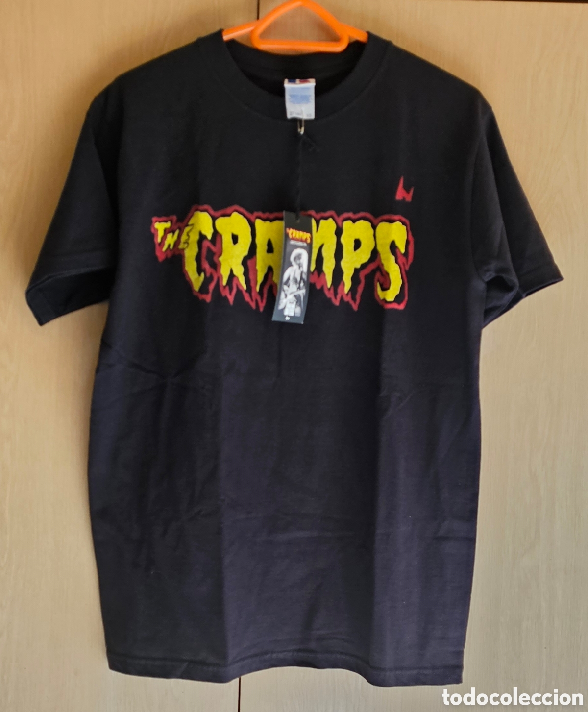 M&uacute;sica de colecci&oacute;n: CAMISETA THE CRAMPS STAY SICK TOUR ARENA AUDITORIUM VALENCIA 27-3-1990 Talla XS
