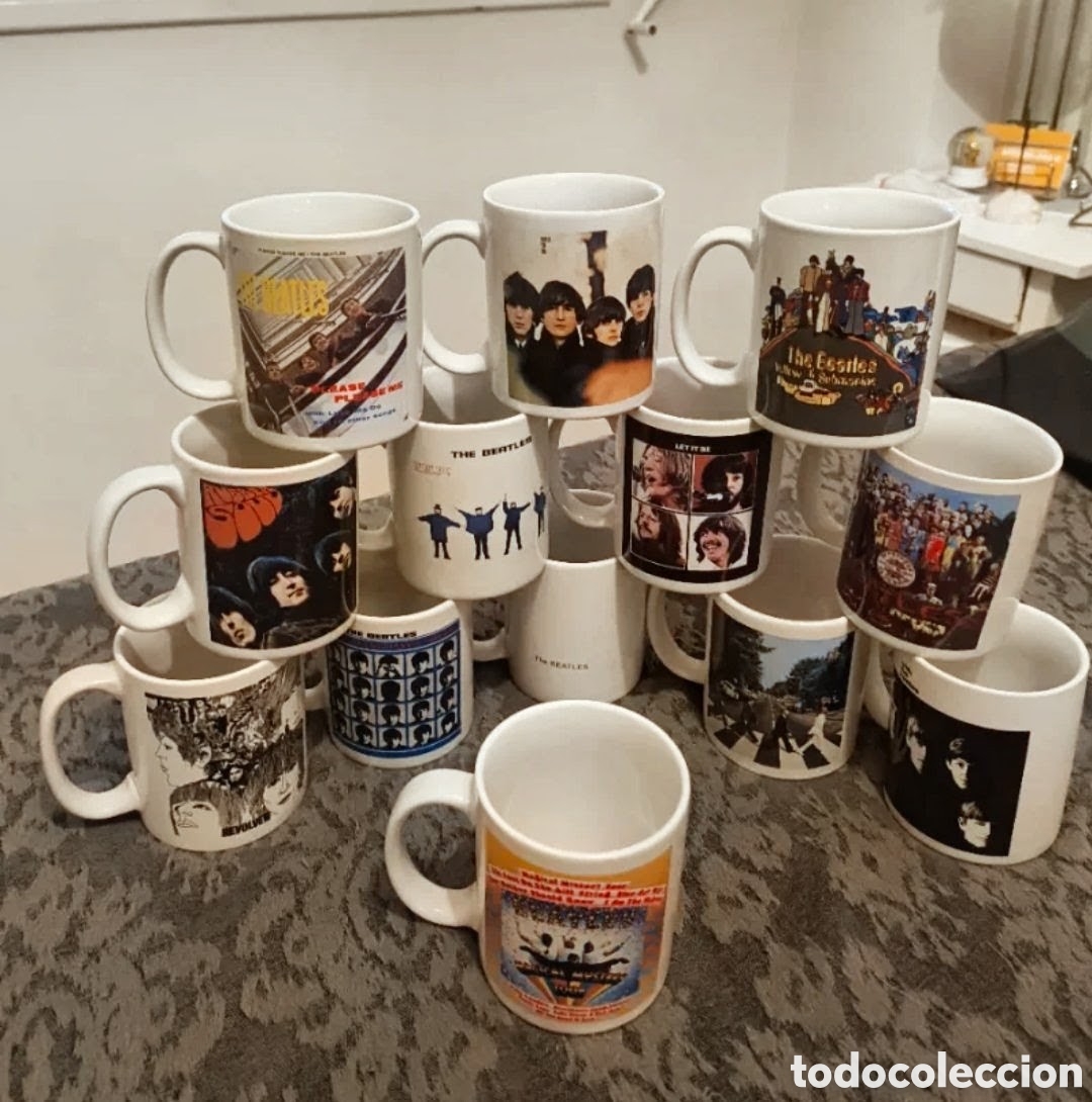 M&uacute;sica de colecci&oacute;n: Colecci&oacute;n de tazas de The Beatles