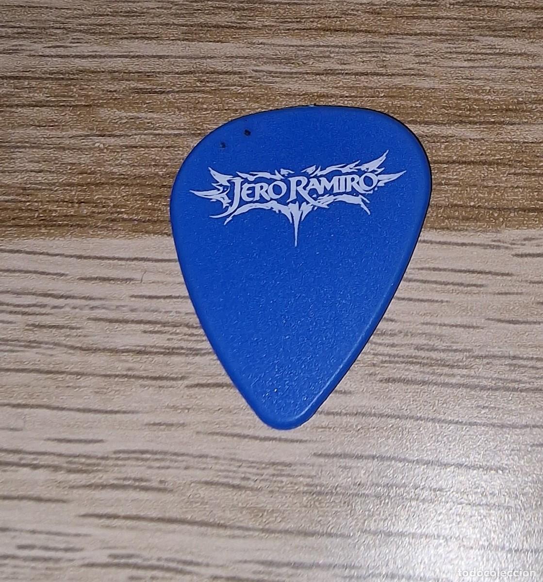 M&uacute;sica de colecci&oacute;n: JERO RAMIRO PUA/GUITAR PICK LOGO BLUE 2026 -LA CUNA DEL MAL