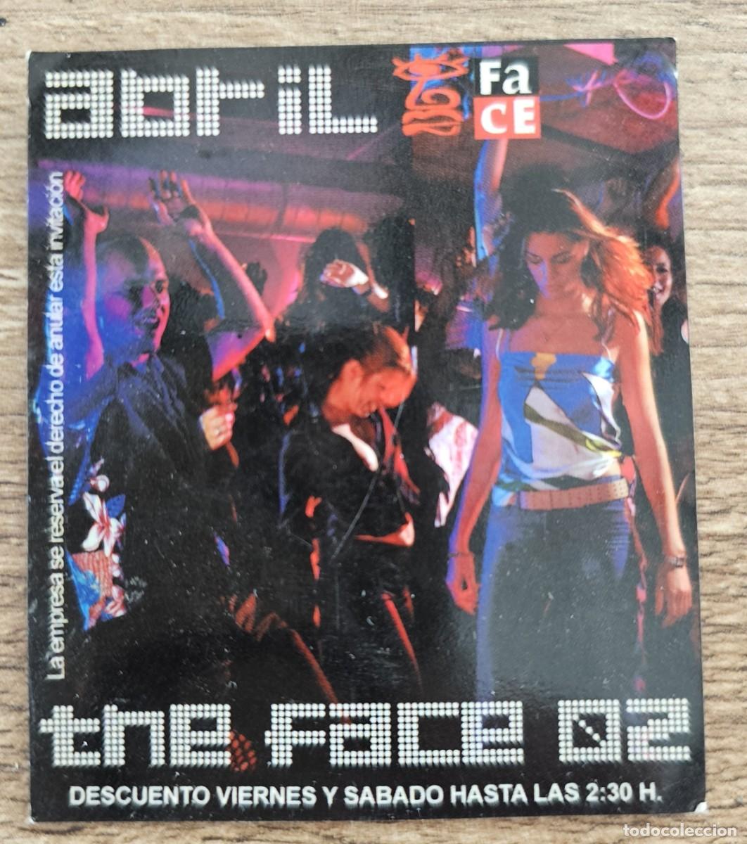 M&uacute;sica de colecci&oacute;n: THE FACE - Dsicoteca ruta del bakalao Valencia - flyer promocional