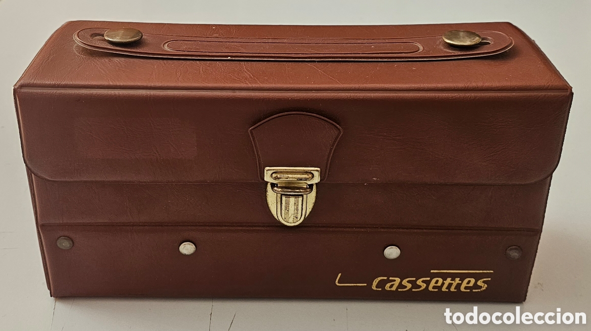 M&uacute;sica de colecci&oacute;n: MALETIN ESTUCHE ARCHIVADOR PORTA CASSETTES