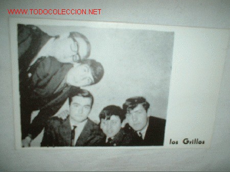 Photos de Chanteurs et Chanteuses: ANTIGUA FOTOGRAFIA DEL GRUPO MUSICAL LOS GRILLOS.