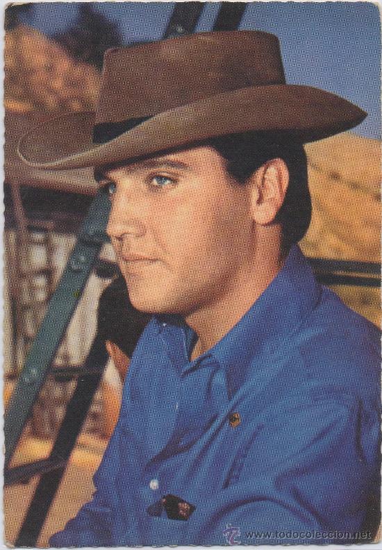 Fotos de cantantes: TARJETA POSTAL DE M&Uacute;SICA DE ELVIS PRESLEY