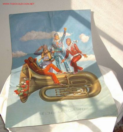 Fotos de cantantes: POSTER DE BEE GEES,DEL A&Ntilde;O 1978,THE LONELY HEARTS CLUB BAND