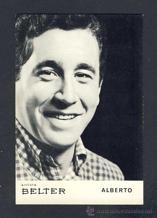 Photos of Singers: Foto publicitaria de ALBERTO (Belter)