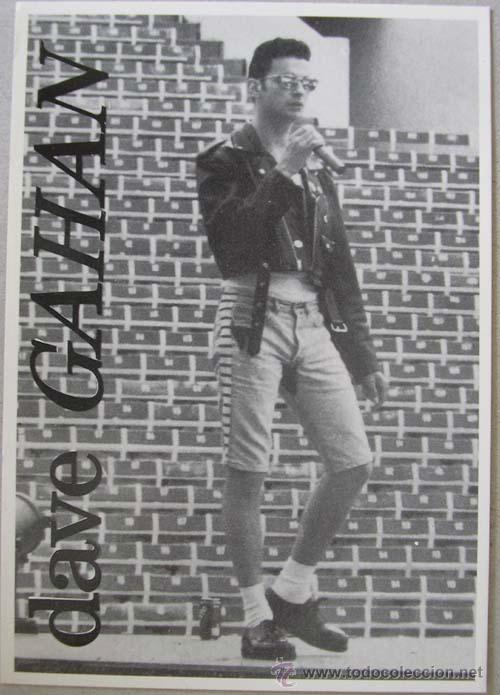 Photos de Chanteurs et Chanteuses: POSTAL DAVE GAHAN