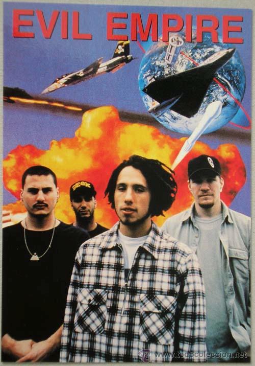 Fotos de cantantes: POSTAL RAGE AGAINST THE MACHINE