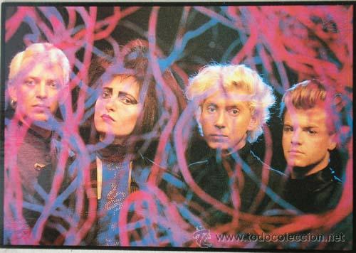 Fotos de cantantes: POSTAL SIOUXSIE & THE BANSHEES -