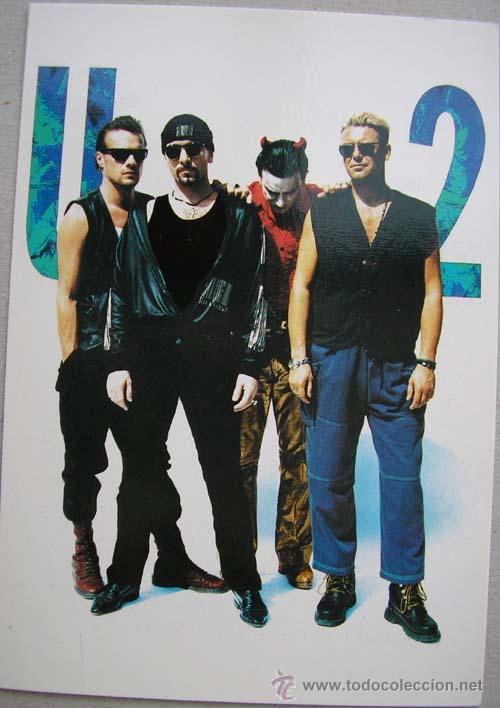 Fotos de cantantes: POSTAL U2