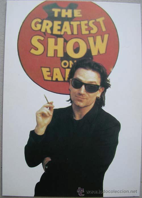 Fotos de cantantes: POSTAL U2