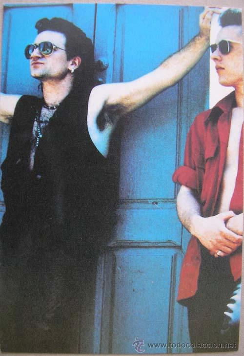 Fotos de cantantes: POSTAL U2