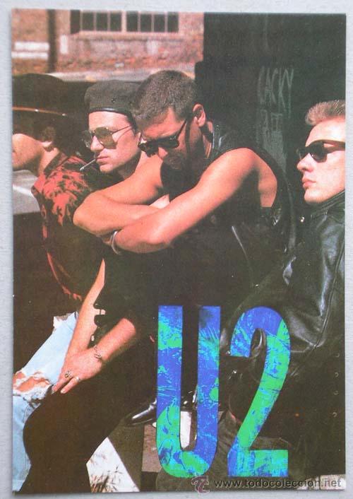 Fotos de cantantes: POSTAL U2