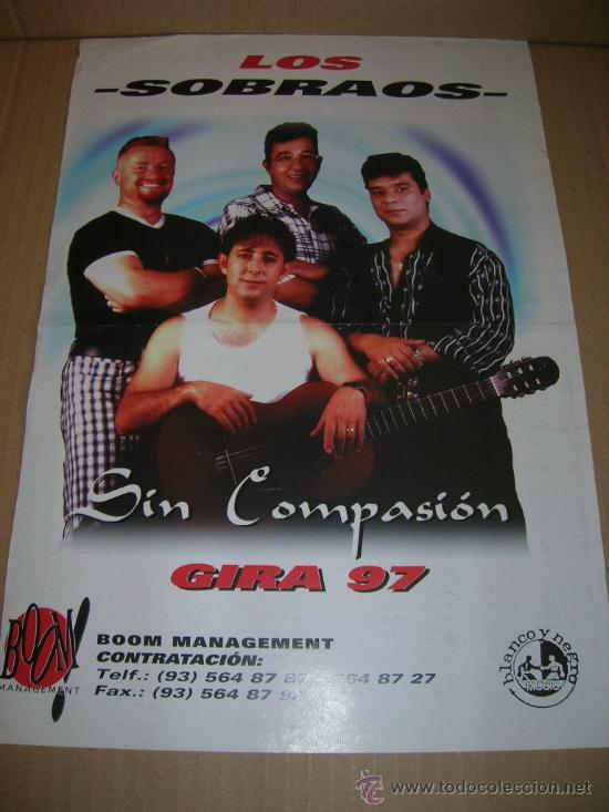 Photos of Singers: FOTO RECORTABLE LOS SOBRAOS. MIDE 23 X 34 CM...