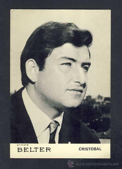Photos de Chanteurs et Chanteuses: Foto publicitaria de CRISTOBAL (Belter)