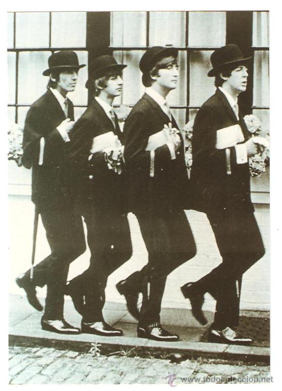 Fotos de cantantes: the beatles. foto de 14 x 10 cms.