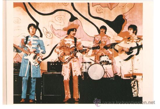 Fotos de cantantes: the beatles. foto de 14 x 10 cms.