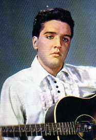 Photos de Chanteurs et Chanteuses: POSTAL ELVIS PRESLEY