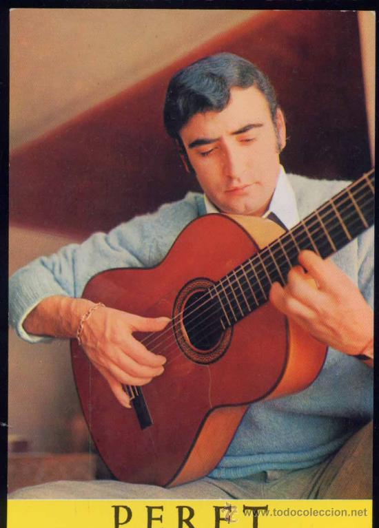 Fotos de Cantantes: POSTAL DE PERET.- INDUSTRIAS GR&Aacute;FICAS BERGAS