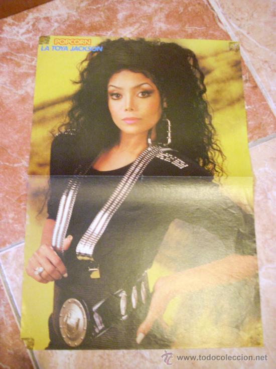 Photos de Chanteurs et Chanteuses: P&oacute;ster de La Toya Jackson. Tama&ntilde;o A-3. A&ntilde;os 80.