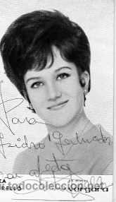 Photos de Chanteurs et Chanteuses: POSTAL LITA TORELLO AUTOGRAFIADA EDITADA POR VERGARA
