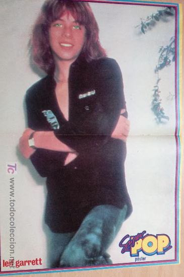 Fotos de Cantantes: LEIF GARRET-POSTER SUPER POP-37X27CM-RV-NAVES ESPACIALES-V70