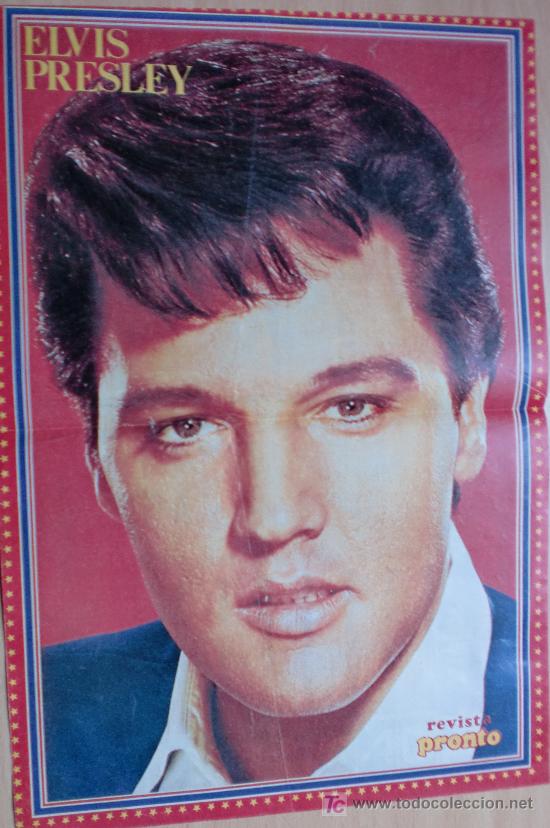 Fotos de cantantes: ELVIS PRESLEY-POSTER PRONTO-37X26CM-V70