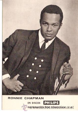 Fotos von Musikern: POSTAL PROMOCION DISCOS PHILIPS RONNIE CHAPMAN
