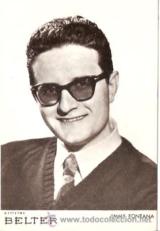 Fotos von Musikern: POSTAL PROMOCION DISCOS BELTER JIMMY FONTANA