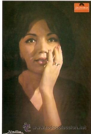 Fotos von Musikern: POSTAL PROMOCION EDITORIAL POLYDOR CANTANTE FRANCISKA