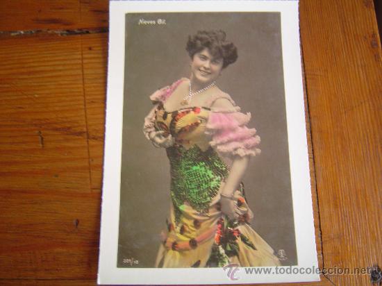 Fotos von Musikern: Postal reproducida de Nieves Galan