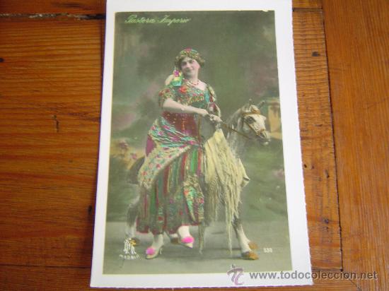 Fotos von Musikern: Postal reproducida de Pastora Imperio