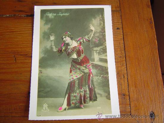 Fotos von Musikern: Postal reproducida de Pastora Imperio