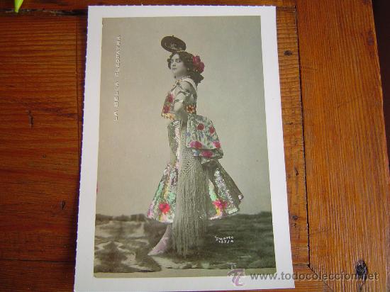 Fotos de Cantantes: Postal reproducida de la Bella Cleopatra