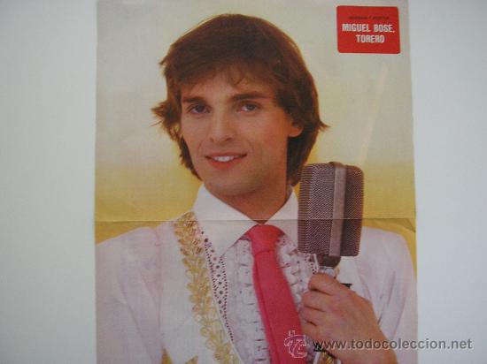 Fotos de Cantantes: LOTE DE 3 POSTERS DE MIGUEL BOSE. REVISTA SEMANA. PRIMEROS A&Ntilde;OS DE SU CARRERA