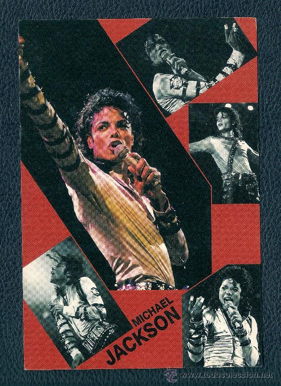 Fotos de Cantantes: POSTAL DE MICHAEL JACKSON