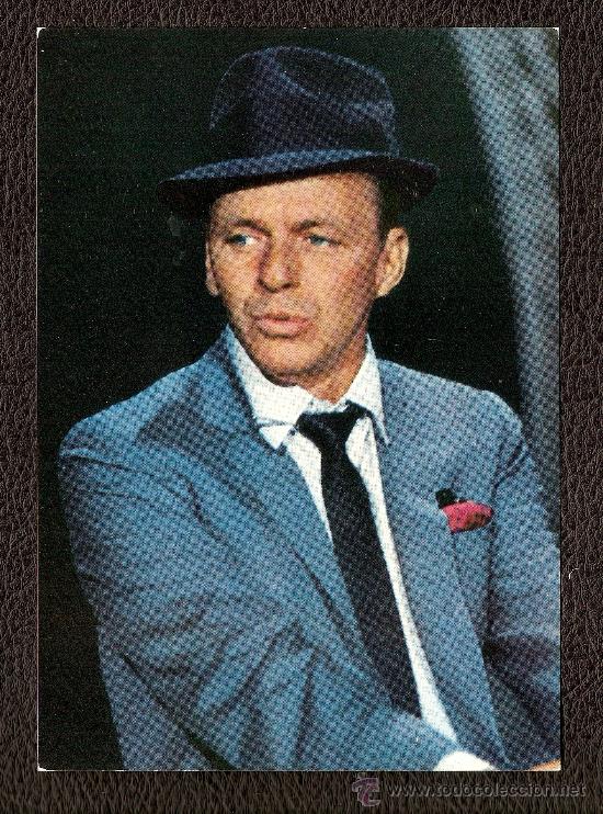 Fotos de Cantantes: POSTAL DE FRANK SINATRA