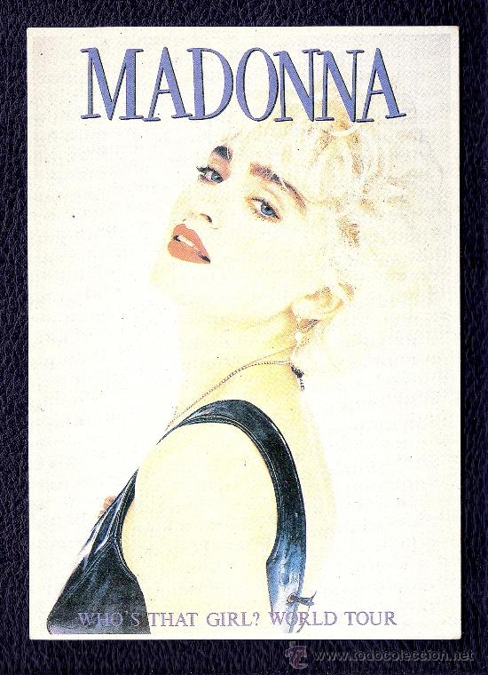 Fotos de cantantes: POSTAL DE MADONNA - Foto 1