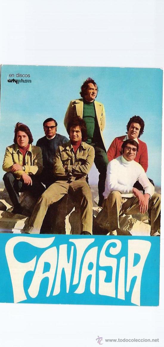 Photos de Chanteurs et Chanteuses: POSTAL GRUPO MUSICAL FANTASIA.